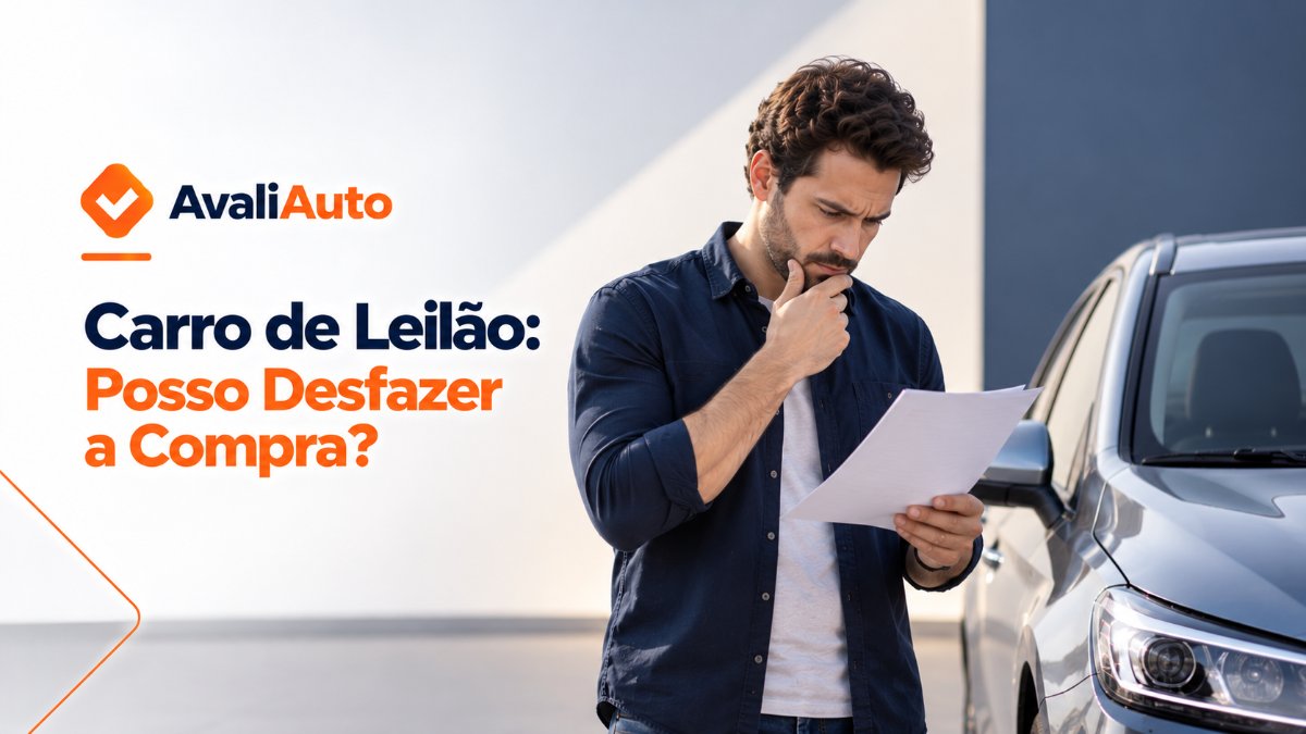 Comprei Carro de Leilão e a Loja Não Avisou: Dá Para Desfazer o Negócio?